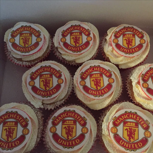 Manchester United Cup Cakes V7