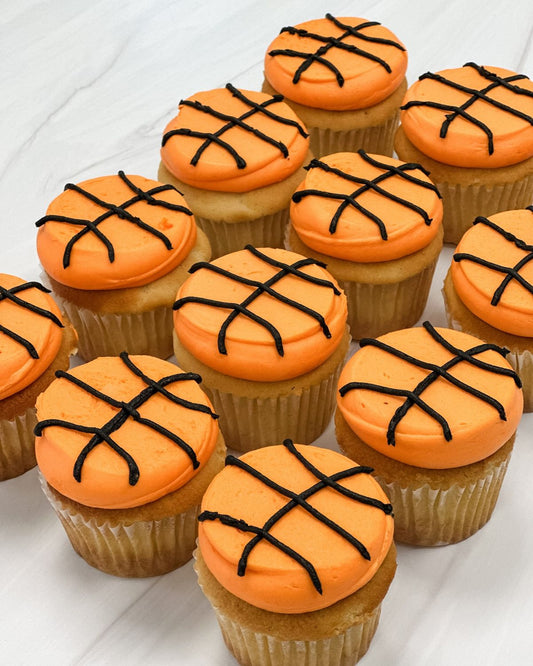 Basketball Cup Cakes V3