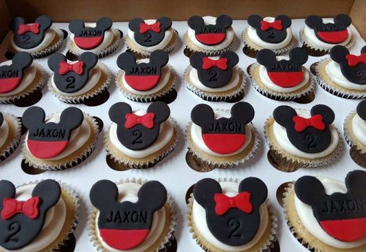 Mickey Mouse Cup Cakes V2