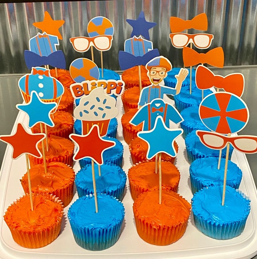 Blippi Cup Cakes V3