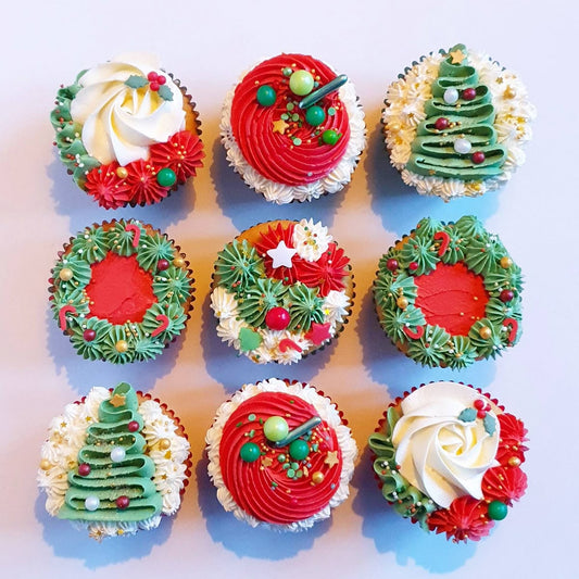 Christmas Cup Cakes V3