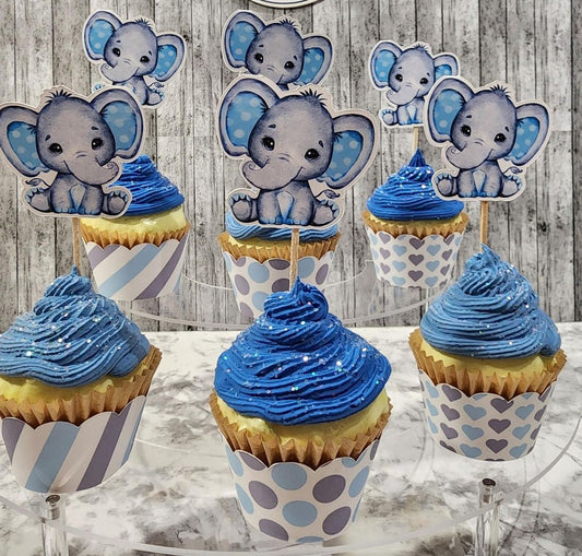 Elephant Cup Cakes V4