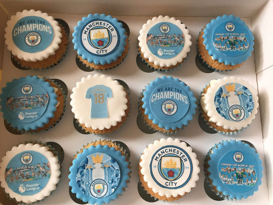 Manchester City Cup Cakes V2