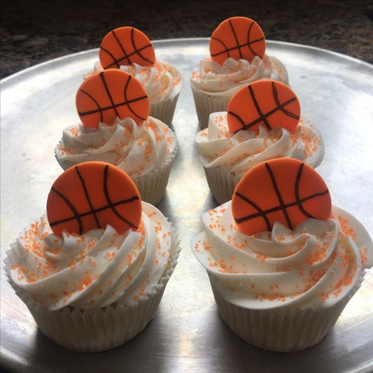 Basketball Cup Cakes V4