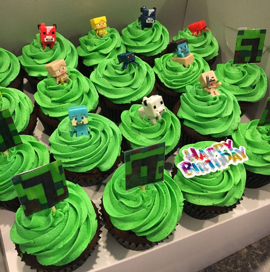 Minecraft Cup Cakes V6