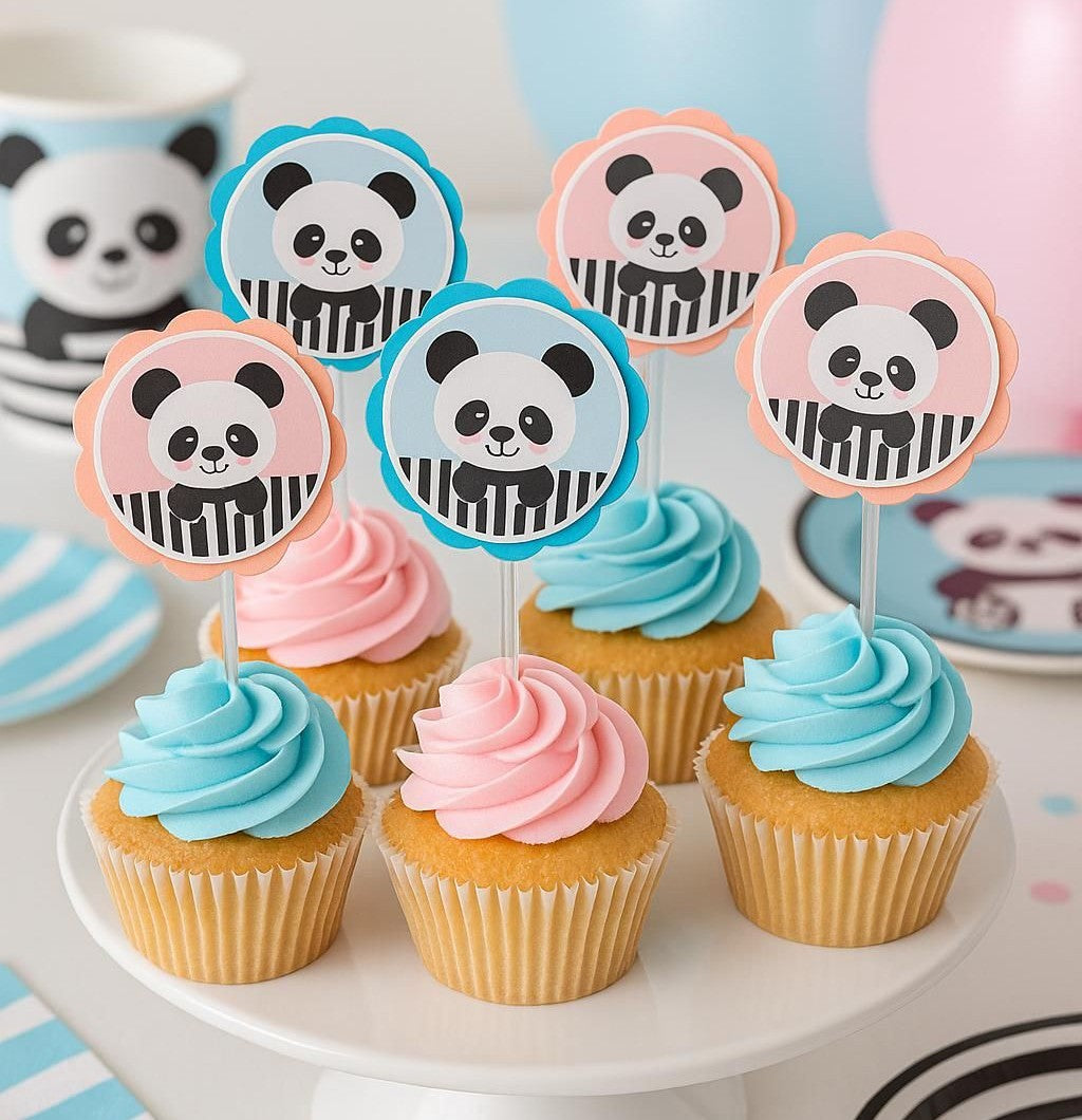 Panda Cup Cakes V5