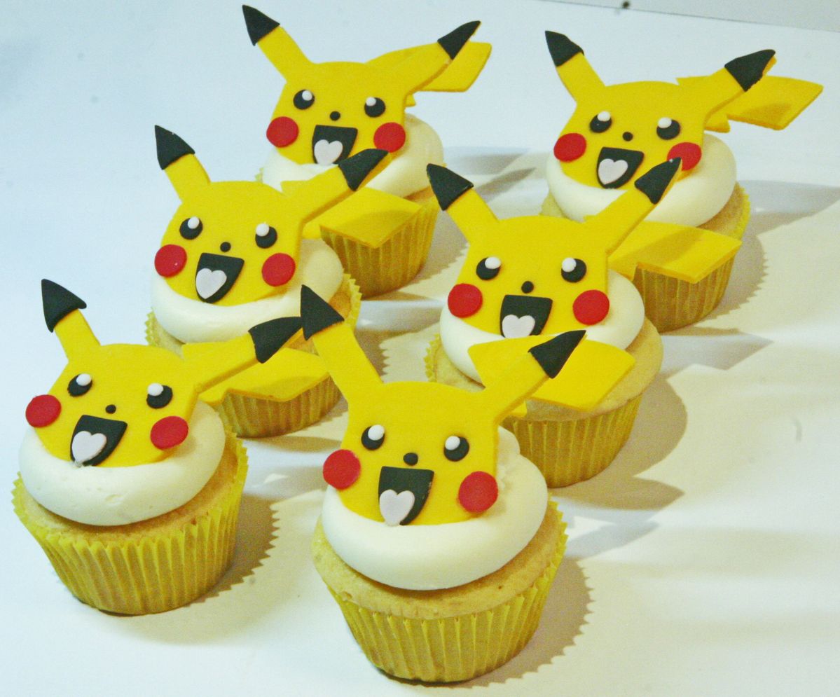 Pikachu Cup Cakes V1