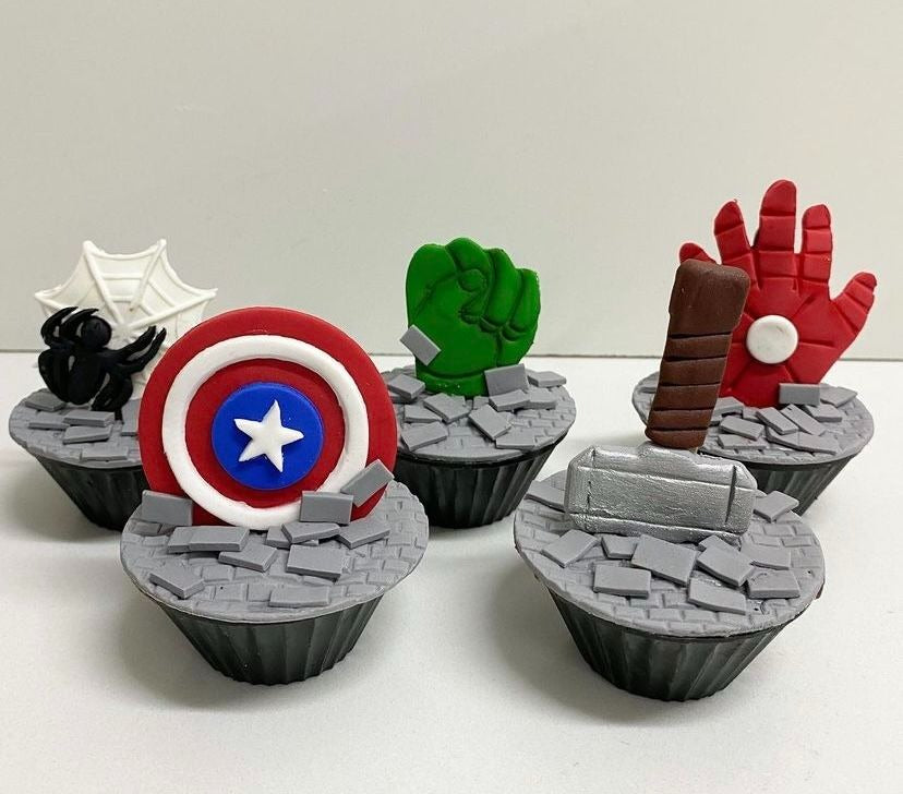 Avenger Cup Cakes V2
