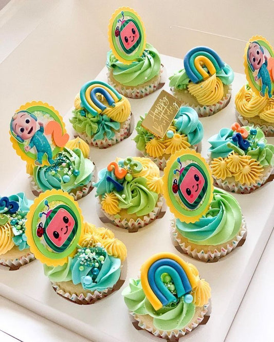 Cocomelon Cup Cakes V2