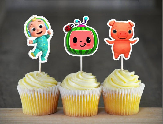 Cocomelon Cup Cakes V6
