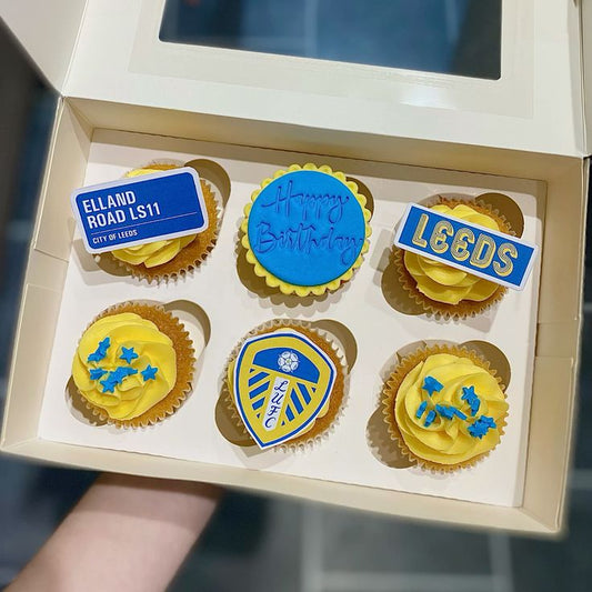 Leeds United Cup Cakes V4