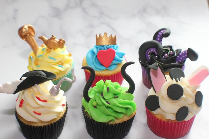 Descendants Cup Cakes V4