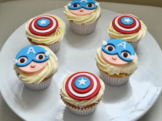 Caption America Cup Cakes V5