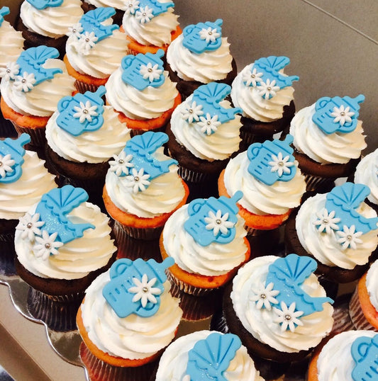 Baby Shower Cup Cakes V6