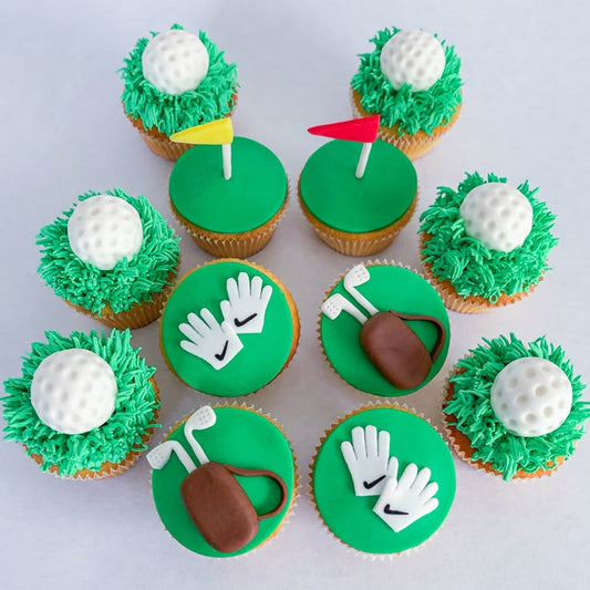 Golf Cup Cakes V7