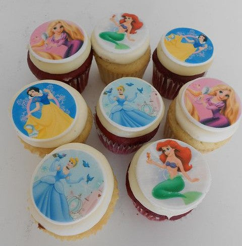Disney Princess Cup Cakes V6