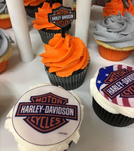 Harley Davidson Cup Cakes V6