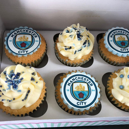 Manchester City Cup Cakes V4
