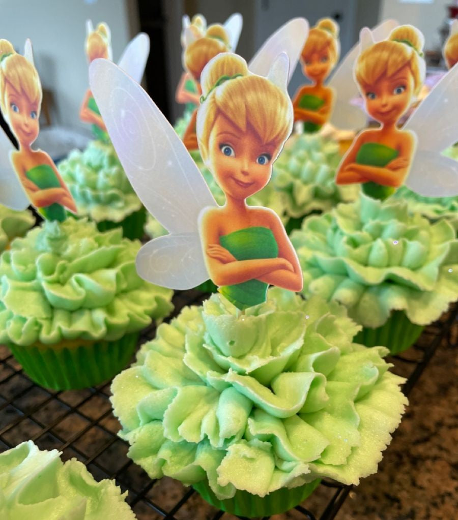 Tinker Bell Cup Cakes V6