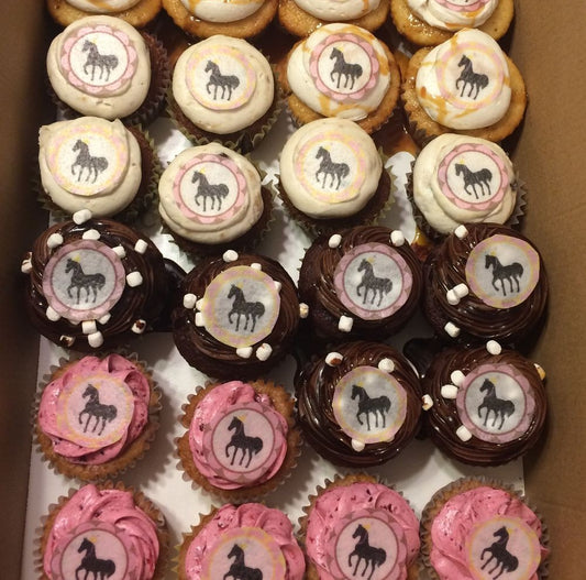 Horse Cup Cakes V2