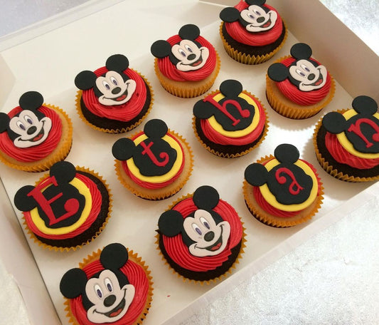 Mickey Mouse Cup Cakes V7