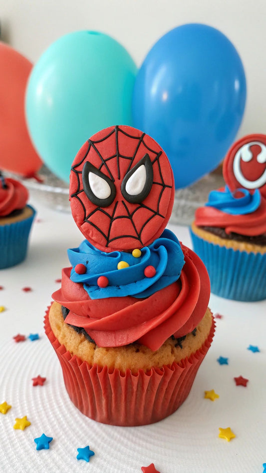 Spider man Cup Cakes V7