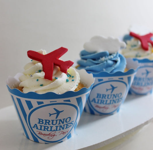 Aeroplane Cup Cakes V5