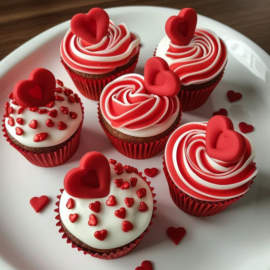Heart Cup Cakes V9
