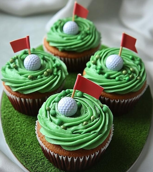 Golf Cup Cakes V8