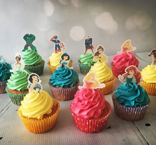 Disney Princess Cup Cakes V7