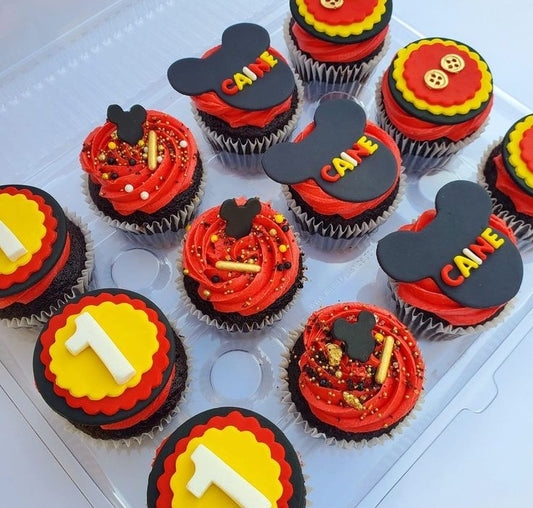 Mickey Mouse Cup Cakes V8