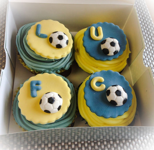 Leeds United Cup Cakes V7