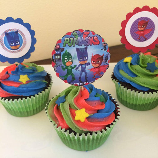 PJ Masks Cup Cakes V6