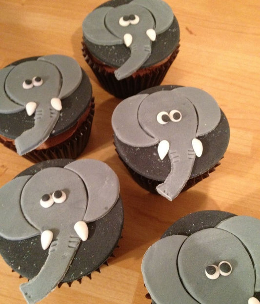 Elephant Cup Cakes V9