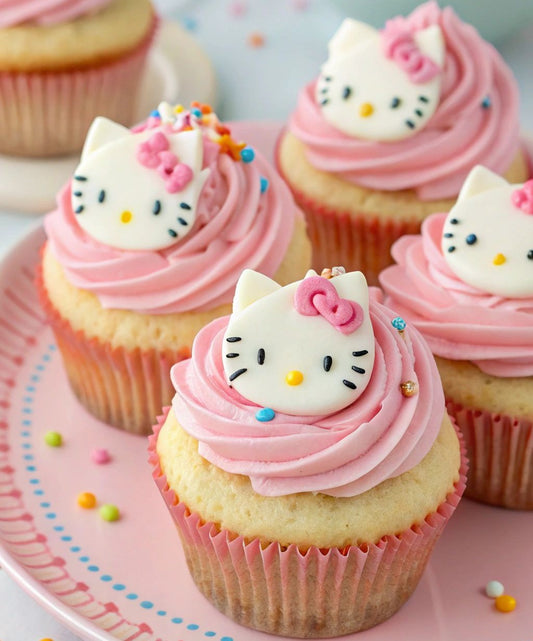 Hello Kitty Cup Cakes V7