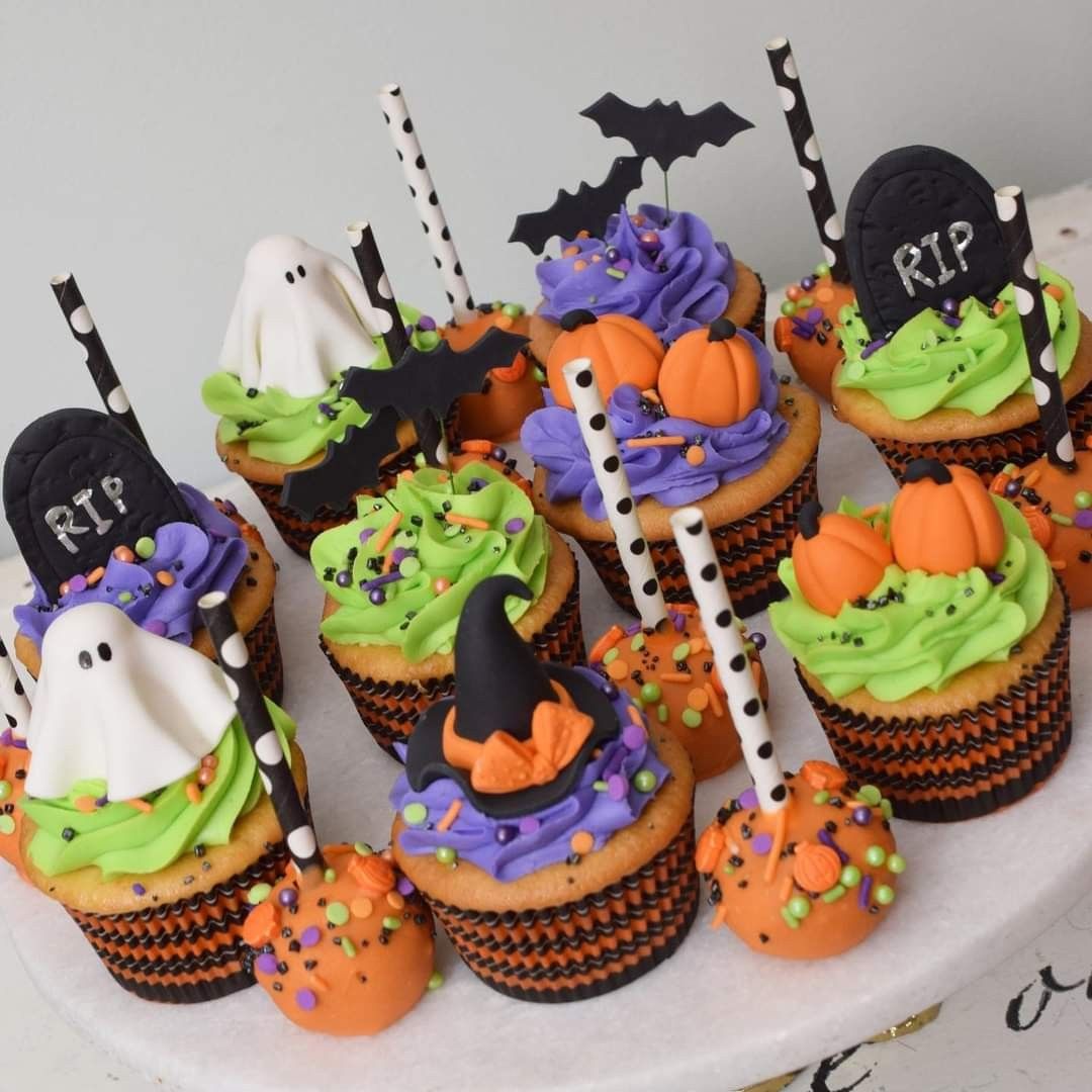 Halloween Cup Cakes V7
