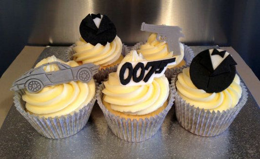 James bond Cup Cakes V8