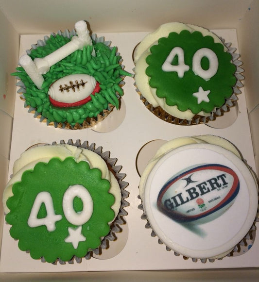 The Rugby Ball Cup Cakes V4