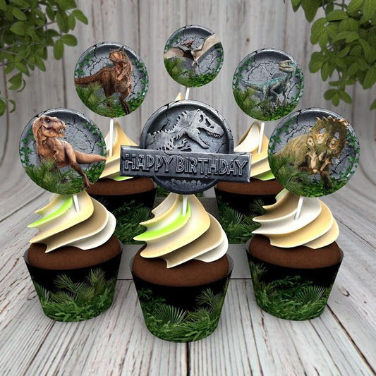Jurassic World Cup Cakes V6