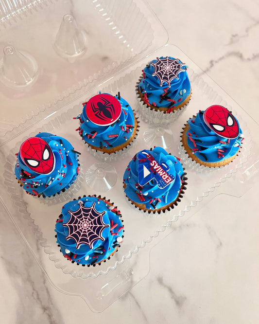Spider man Cup Cakes V8