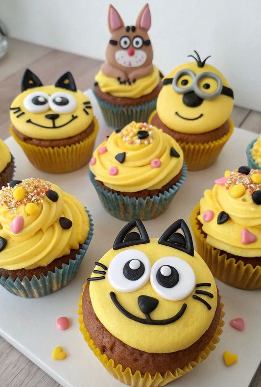 Animal Theme Cup Cakes V7