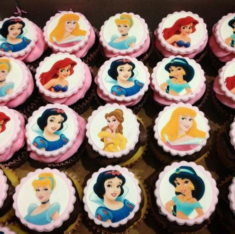 Disney Princess Cup Cakes V9