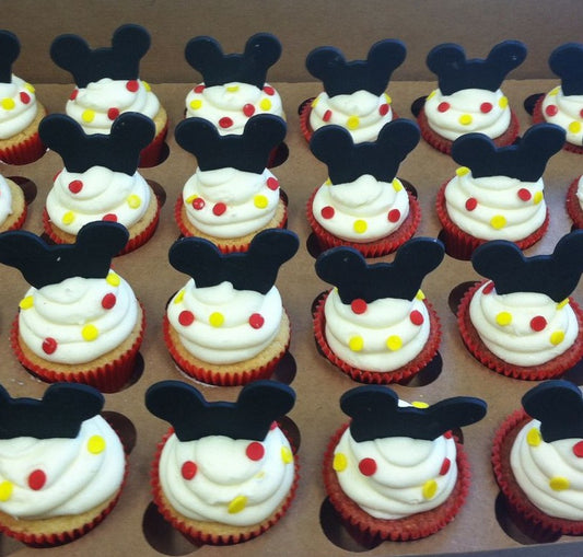 Mickey Mouse Cup Cakes V9