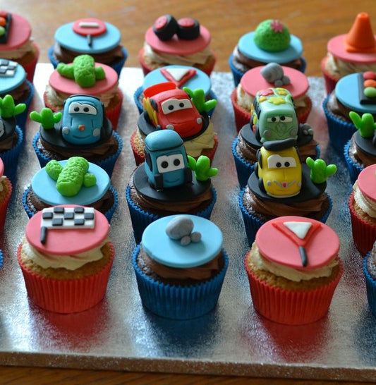 Lightning Mcqueen Cup Cakes V8
