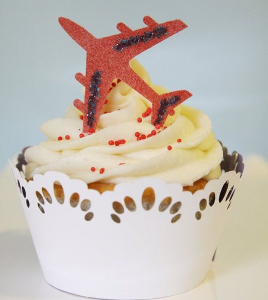 Aeroplane Cup Cakes V7