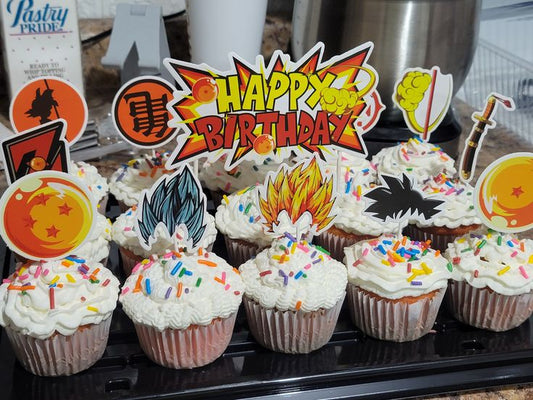 Dragon Ball Cup Cakes V10