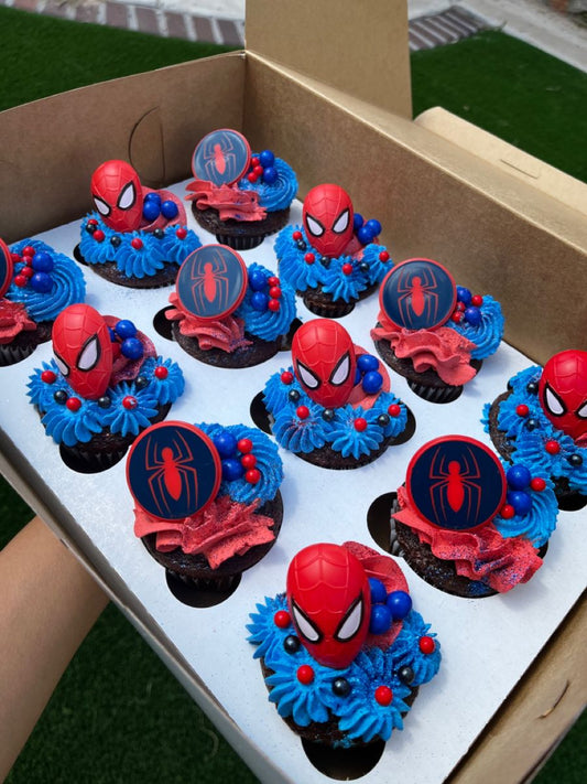 Spider man Cup Cakes V10