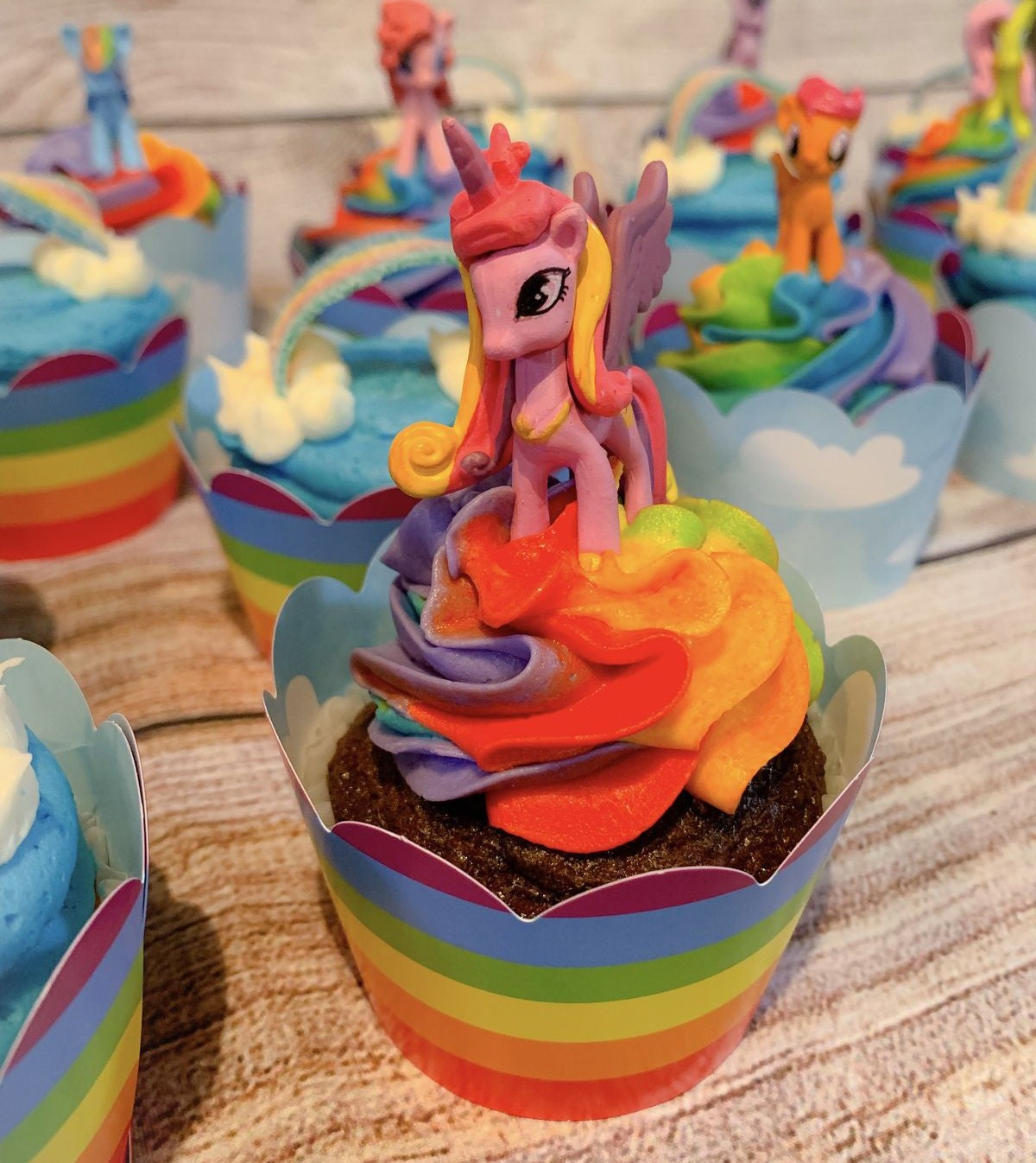 My Little Pony Cup Cakes V7
