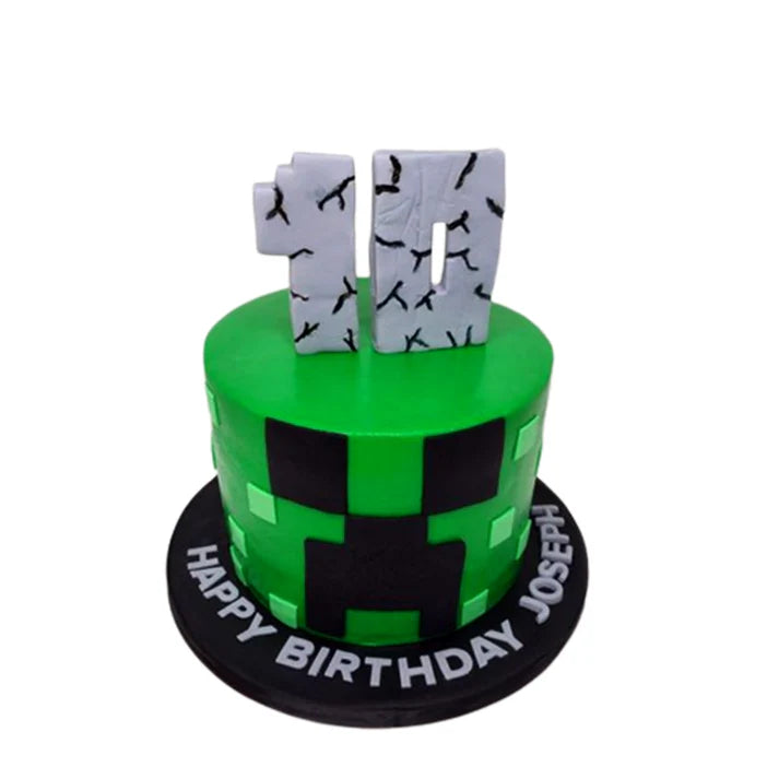 Perfect Minecraft Cake for Your Child's Birthday