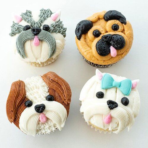 Puppy Dog Cup Cakes V1